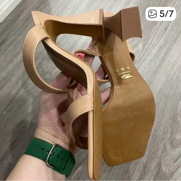 L'INTERVALLE  Ricarda Camel Leather - Picture 3 of 6